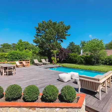 Willa De Luxe Avec Piscine Au Touquet, Proche Et Foret - Fr-1-821-46